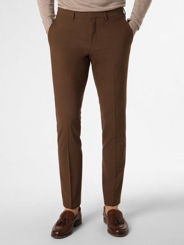 Roy Robson - Męskie spodnie od garnituru modułowego, brązowy