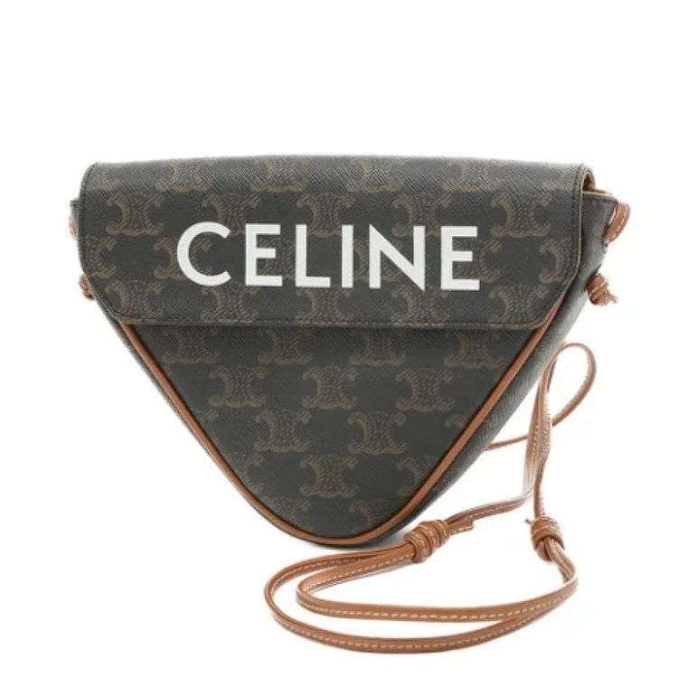 Pre-owned Canvas shoulder-bags Celine Vintage