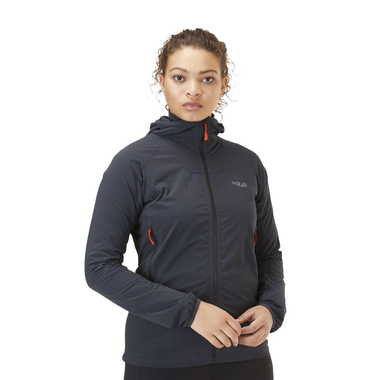 Damska kurtka softshellowa Rab Borealis Jacket beluga - 12