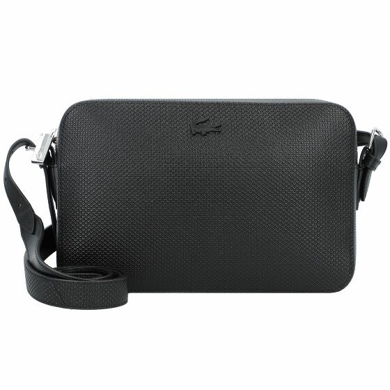 Lacoste Chantaco Classics Torba na ramię Skórzany 24.5 cm noir