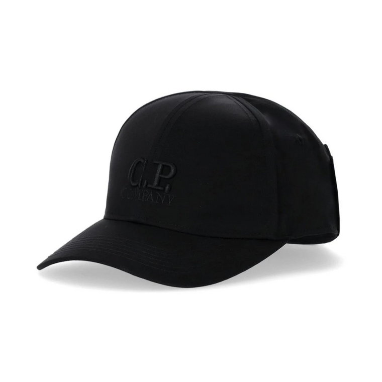 Czarna czapka Chrome-R Goggle C.p. Company