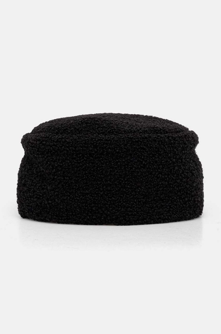 Emporio Armani beret wełniany kolor czarny wełniany 637174 4F515