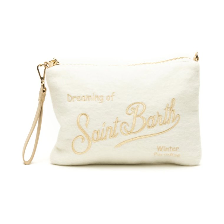 Biała Pochette Torba MC2 Saint Barth