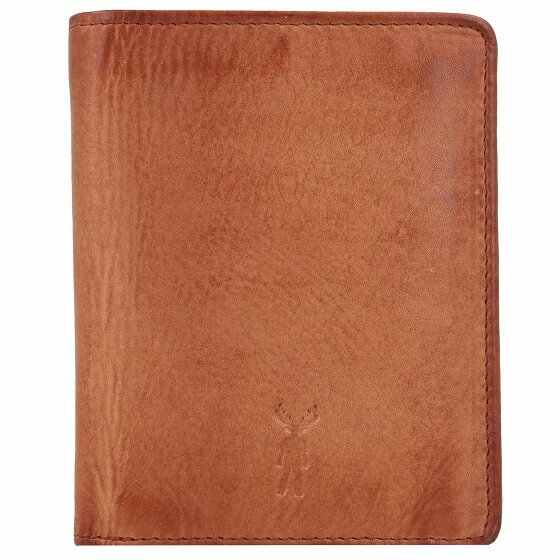 Jack Kinsky Nelson Wallet RFID Leather 10 cm cognac