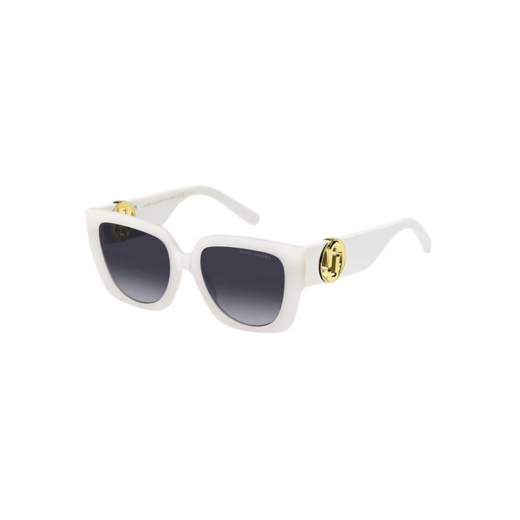 Ivory Frame Dark Grey Okulary przeciwsłoneczne Marc Jacobs