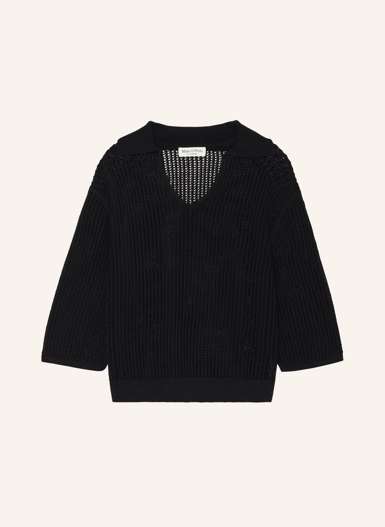 Marc O'polo Sweter Z Rękawem 3/4 schwarz