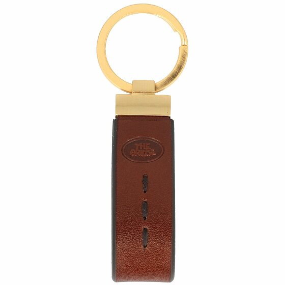 The Bridge Duccio Keychain Leather 10 cm brown-gold