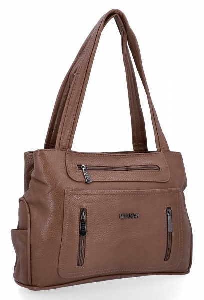 Modna Torebka Damska Shopper Bag Ziemista (kolory)