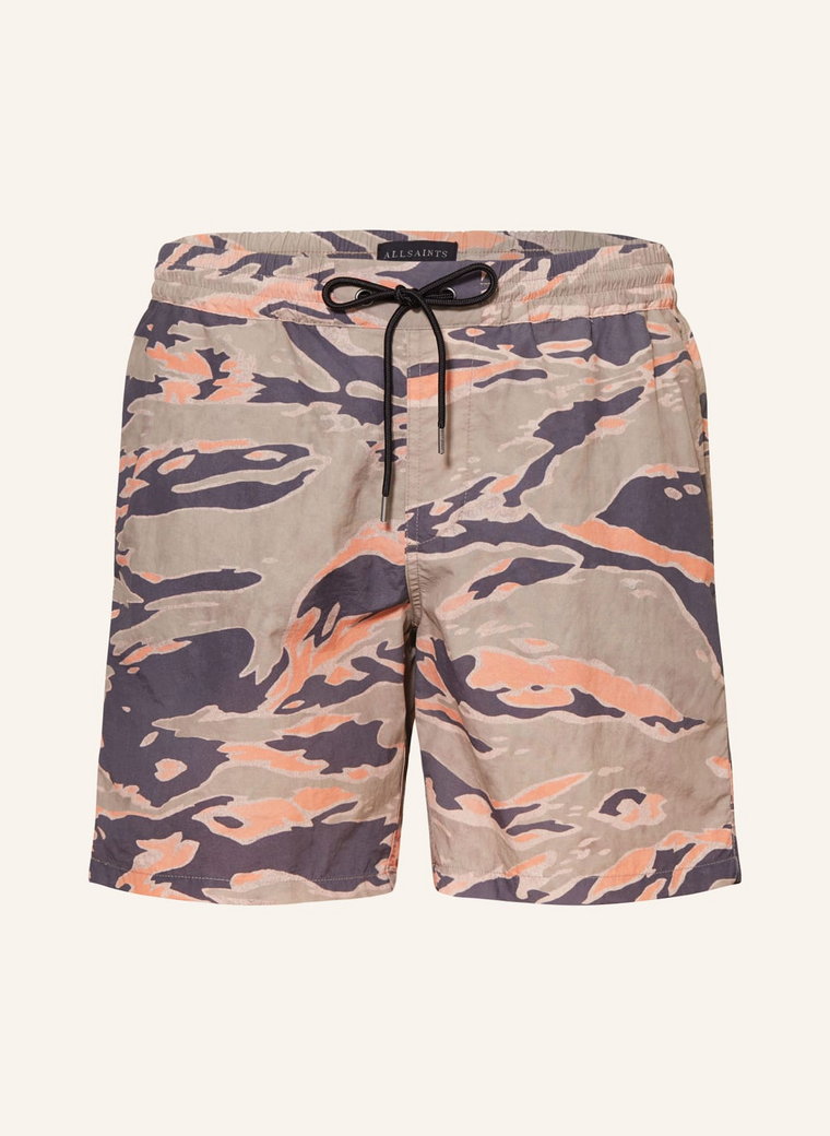 Allsaints Kąpielówki Bokserki Solar Camo schwarz