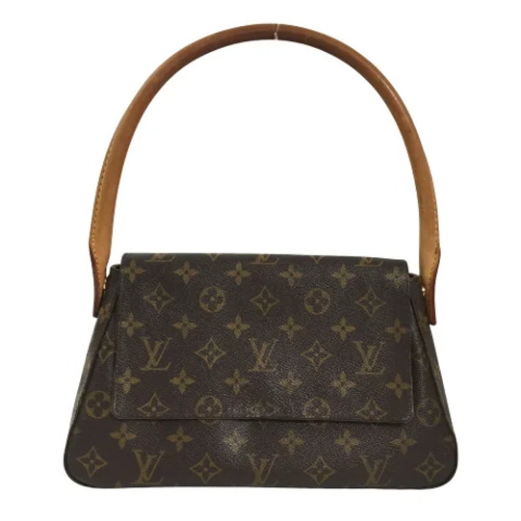 Używany Brązowy Materiałowy Louis Vuitton Looping Louis Vuitton Vintage
