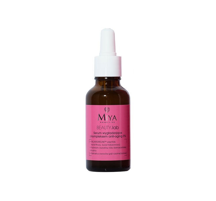 MIYA COSMETICS BEAUTY LAB SERUM WYGŁADZAJĄCE Z KOMPLEKSEM ANTI-AGING 5% 30ML