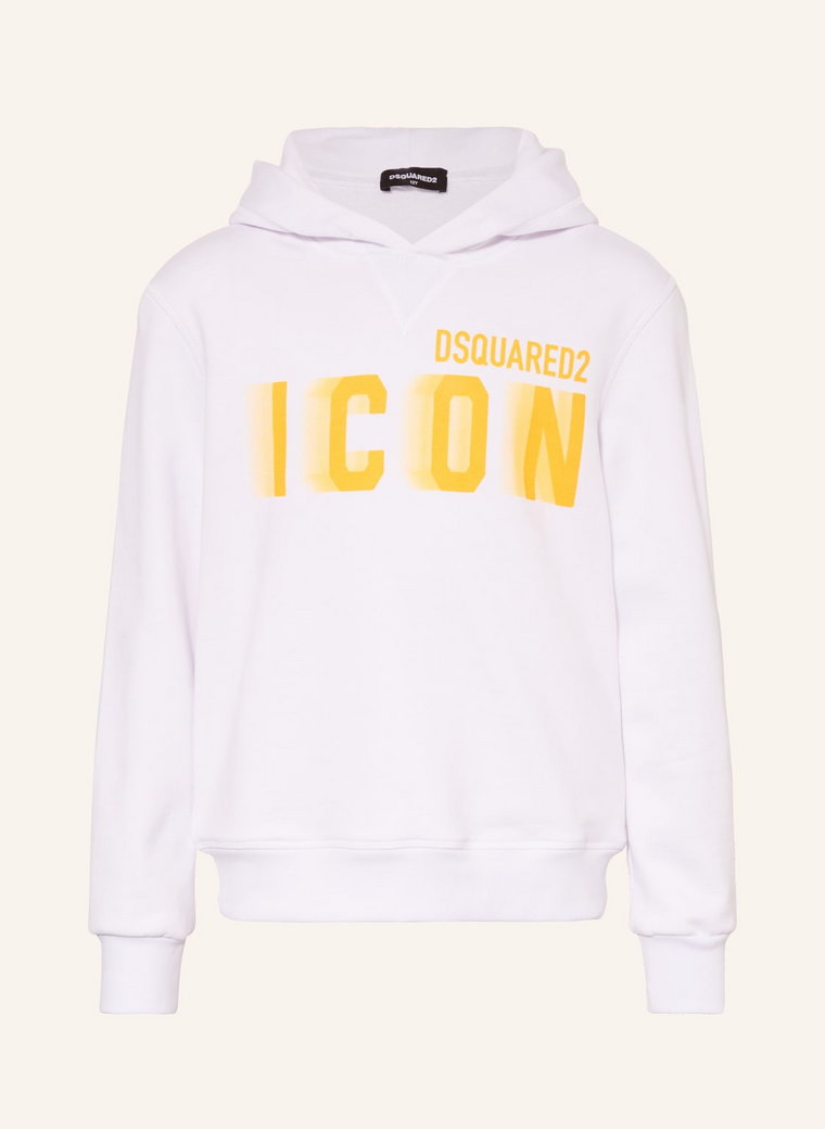 dsquared2 Bluza Z Kapturem Icon New weiss