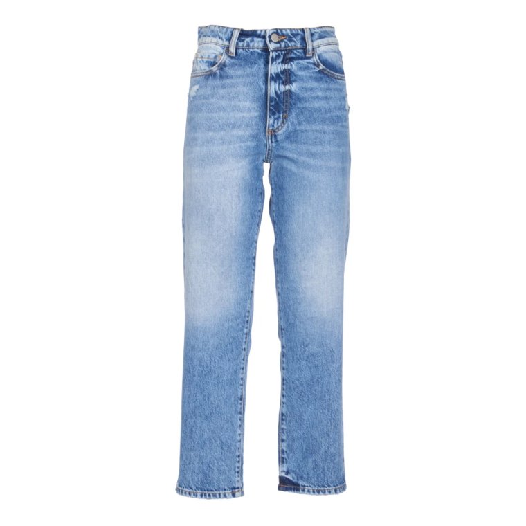 Klasyczne Dżinsy Straight Leg dla Kobiet Icon Denim