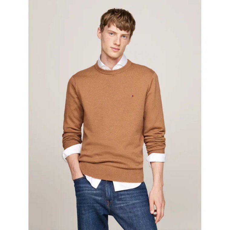 Tommy Hilfiger Sweter | Regular Fit | z dodatkiem kaszmiru