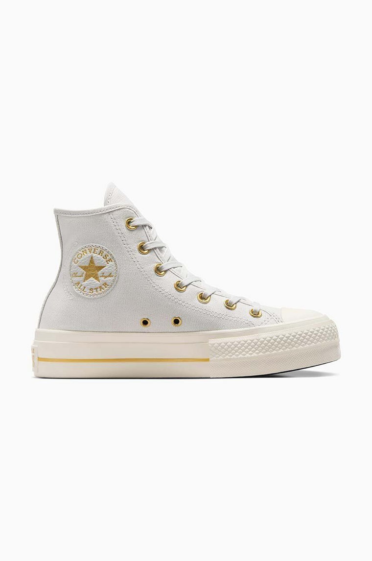 Converse trampki Chuck Taylor All Star Lift kolor niebieski A08237C