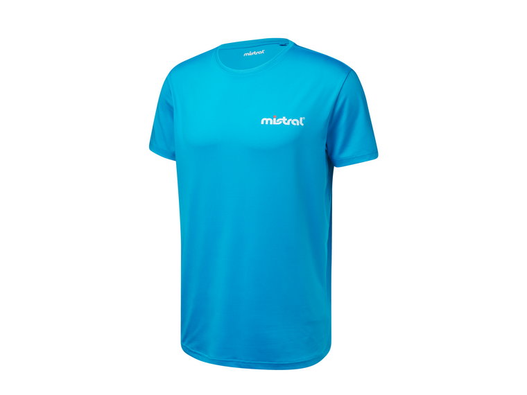 Mistral T-shirt męski z okrągłym dekoltem (Niebieski, S (44/46))