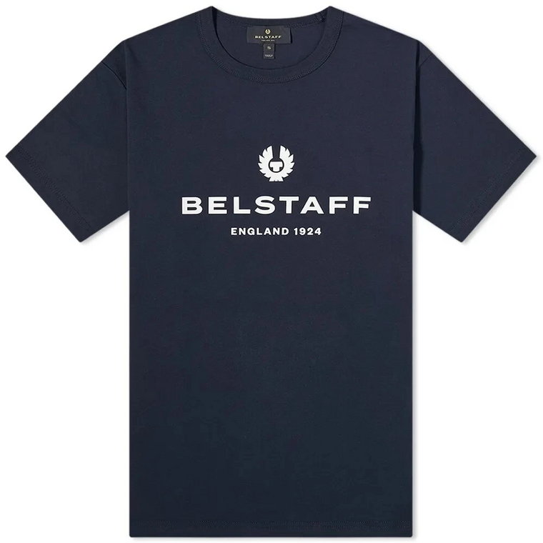 1924 Logo Tee Dark Ink-S Belstaff