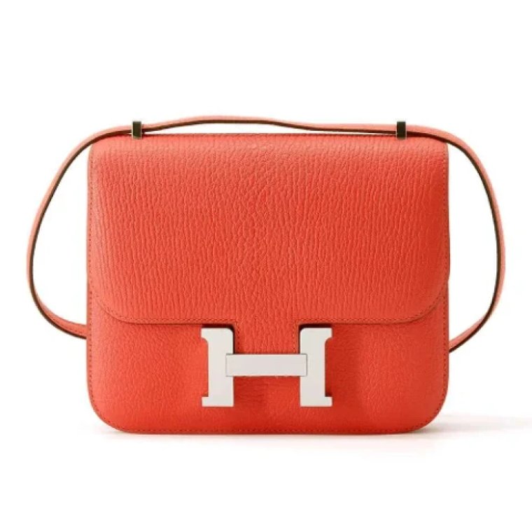 Pre-owned Leather shoulder-bags Hermès Vintage