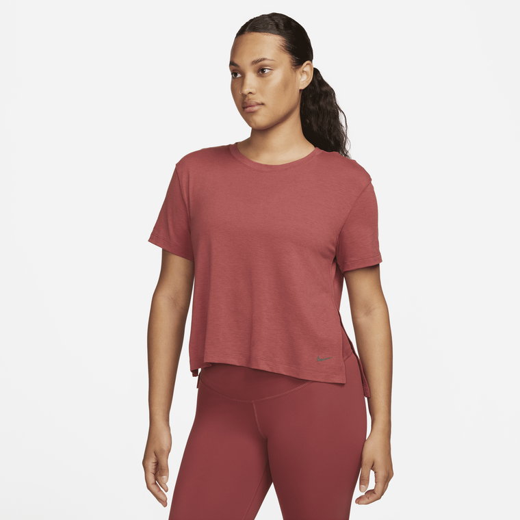 Koszulka damska Nike Yoga Dri-FIT - Czerń