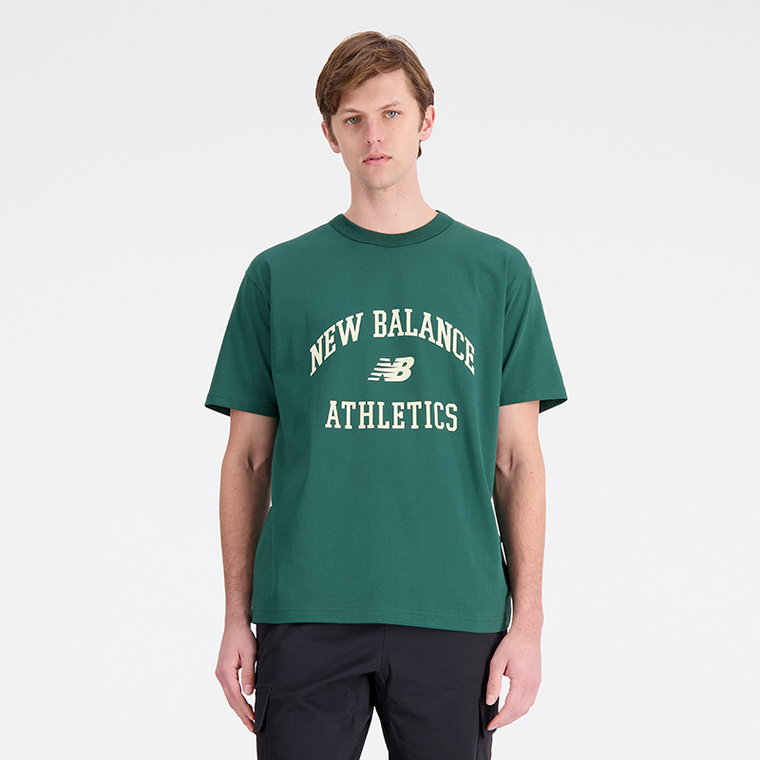 Koszulka męska New Balance MT33551NWG  zielona