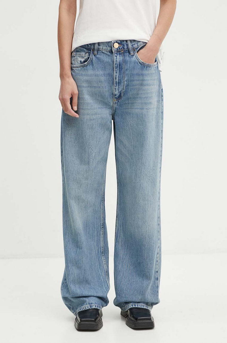 AllSaints jeansy BLAKE damskie high waist