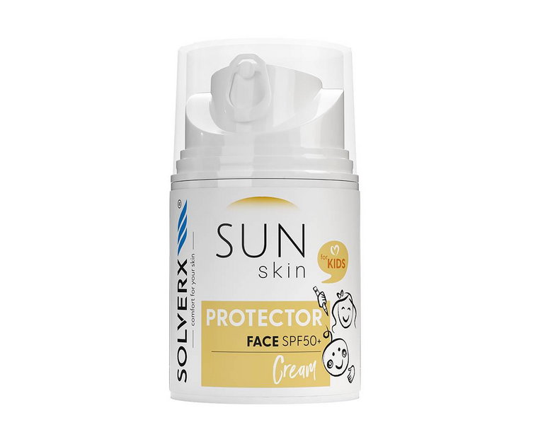 Solverx Sun Skin Protector For Kids Krem ochronny do twarzy SPF50 50ml