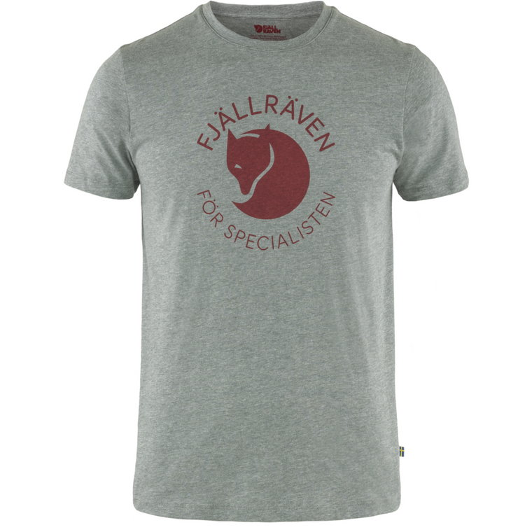 Koszulka męska Fjallraven Fox T-shirt grey melange - S
