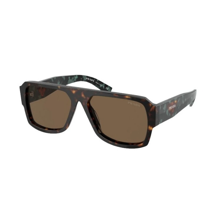 Havana/Dark Brown Sunglasses Prada