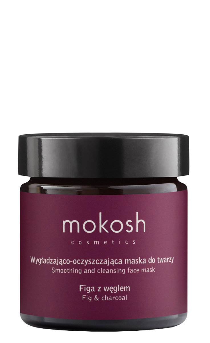 Mokosh - Wygładzająco-oczyszczająca maska do twarzy Figa z węglem 60ml