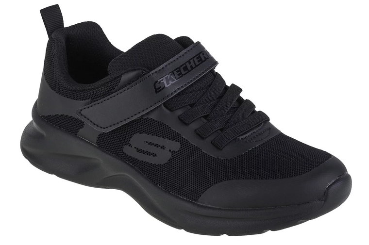 Skechers Dynamatic 303552L-BBK, Dla chłopca, Czarne, buty sneakers, przewiewna siateczka, rozmiar: 32