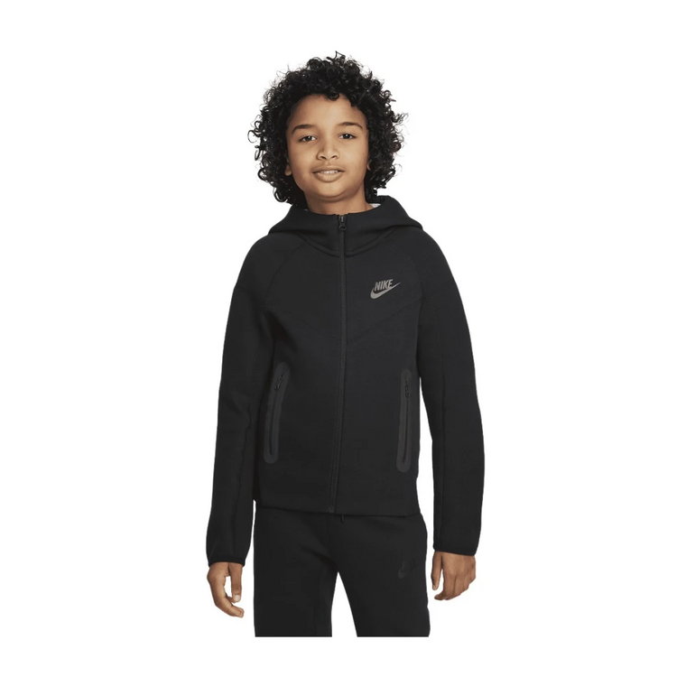 Dziecięcy Czarny Komplet Treningowy Tech Fleece Pre-Order Nike