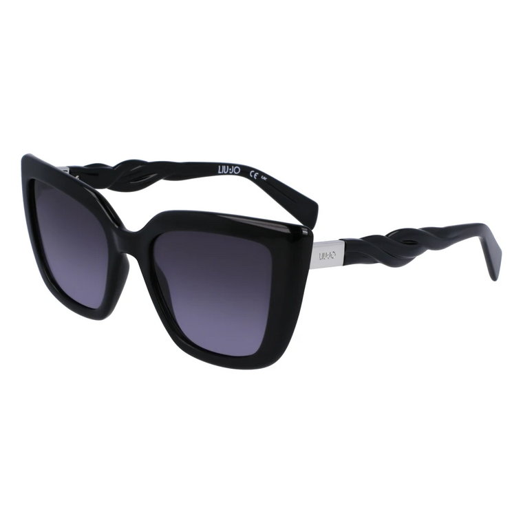 Stylowe okulary przeciwsłoneczne Lj789S w czarnym Liu Jo