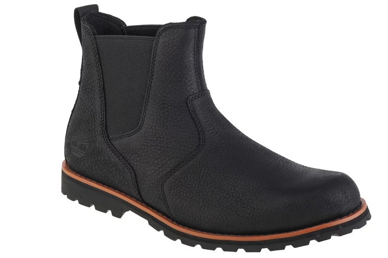 Timberland Attleboro PT Chelsea 0A624N, Męskie, Czarne, trzewiki, skóra licowa, rozmiar: 41