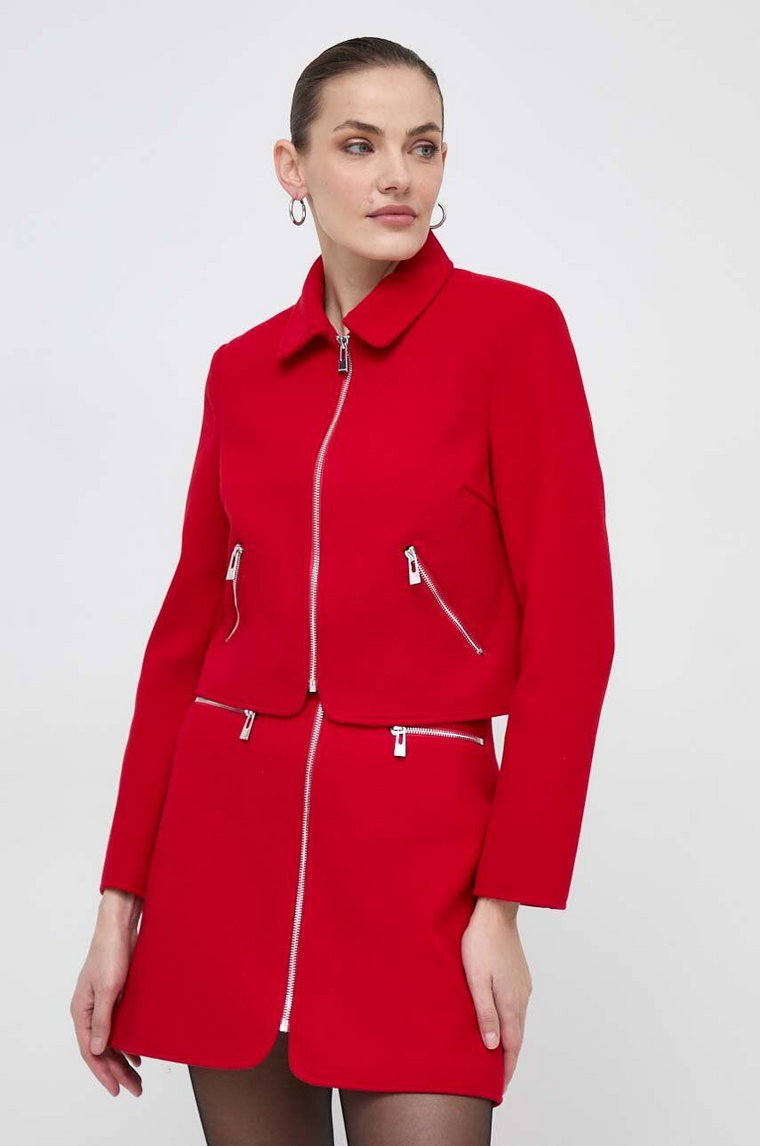 Morgan kurtka VADA damska kolor czerwony przejściowa