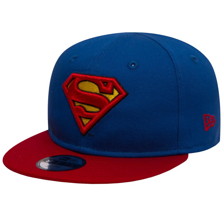 New Era Superman Essential 9FIFTY Kids Cap 80536524, Dla chłopca, Niebieskie, czapki z daszkiem, bawełna, rozmiar: YOUTH