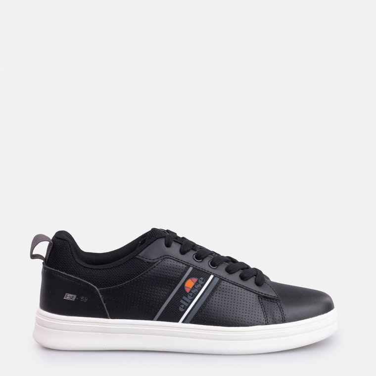 Tenisówki męskie z eko skóry do kostki Ellesse OSEL31M89401-04 40 Czarne (8053435838689). Trampki męskie