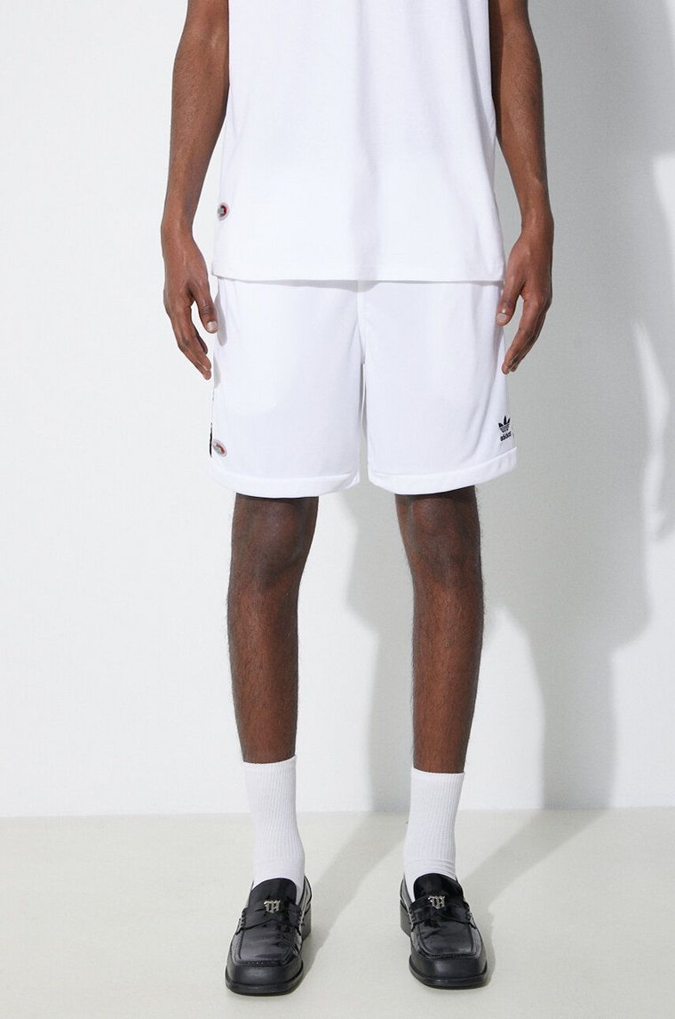 adidas Originals szorty Climacool męskie kolor biały JH5036
