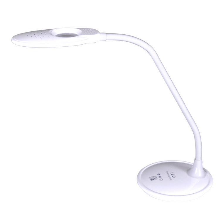 Lampka biurkowa K-BL1208 biała SOLO, Kaja