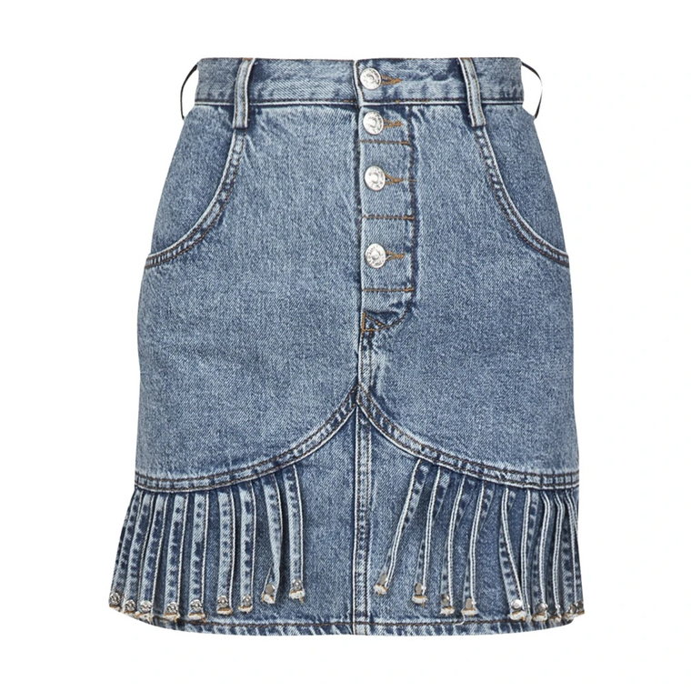 Denim Skirts Moschino