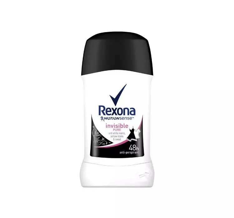 REXONA INVISIBLE PURE ANTYPERSPIRANT W SZTYFCIE DLA KOBIET 40ML