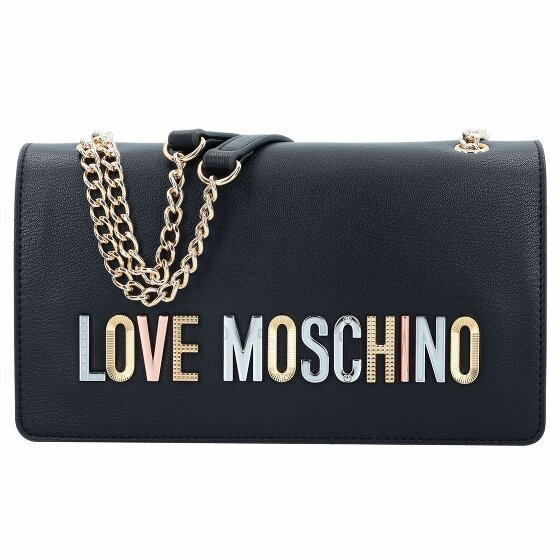 Love Moschino Logo Torba na ramię 25 cm black