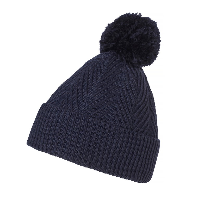 Damska czapka na zimę Helly Hansen Lumi Beanie navy - ONE SIZE