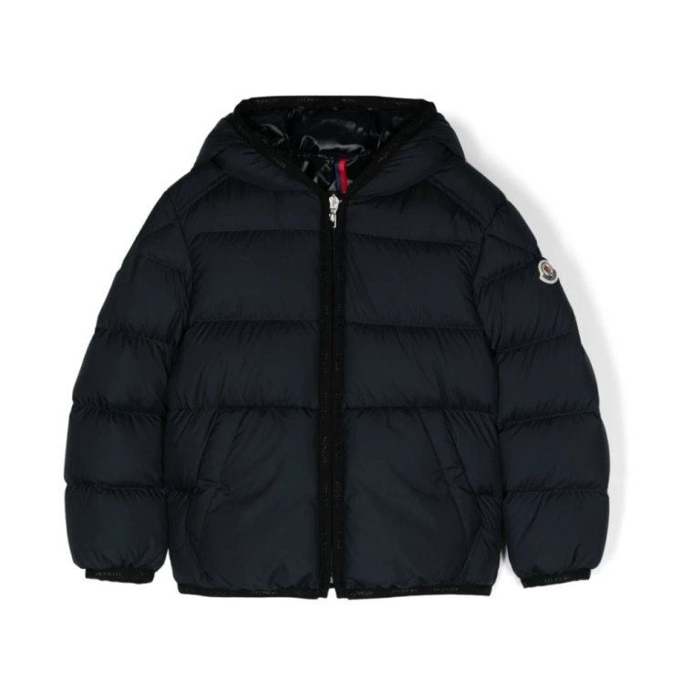 Niebieska Parka dla Chłopców Moncler