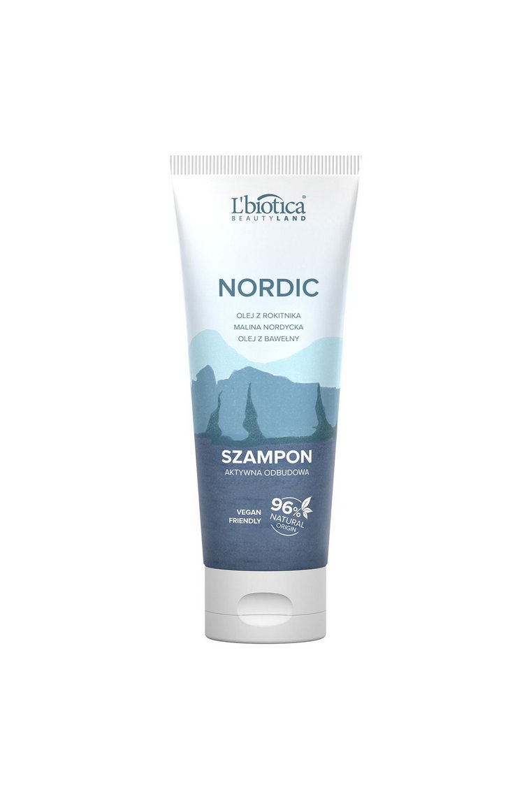 L'biotica Beauty Land Nordic szampon do włosów - odbudowa 200 ml