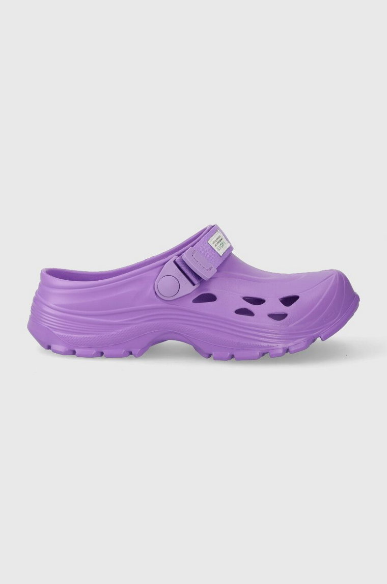 Suicoke klapki męskie kolor fioletowy OGINJ.PURP-PURPLE