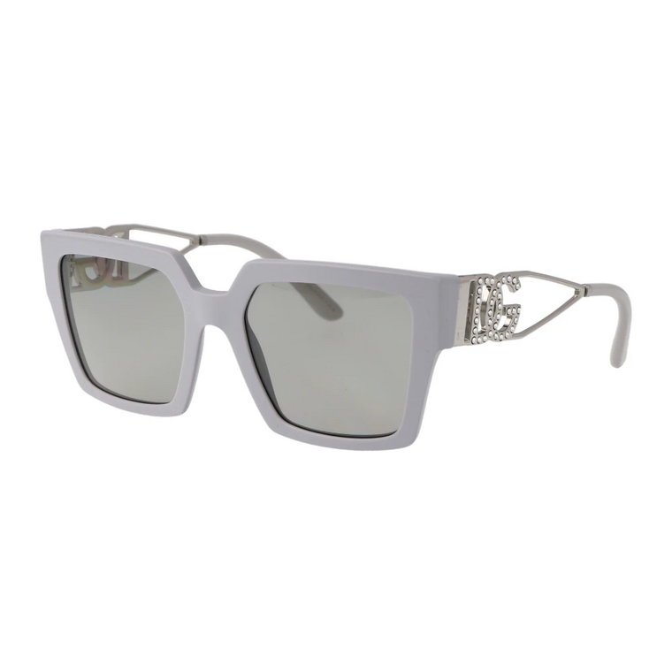 Stylowe okulary przeciwsłoneczne z wzorem 0Dg4446B Dolce & Gabbana