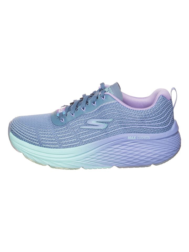 Skechers Sneakersy "Max Cushioning Elite 2.0 - Sp" w kolorze fioletowo-błękitnym