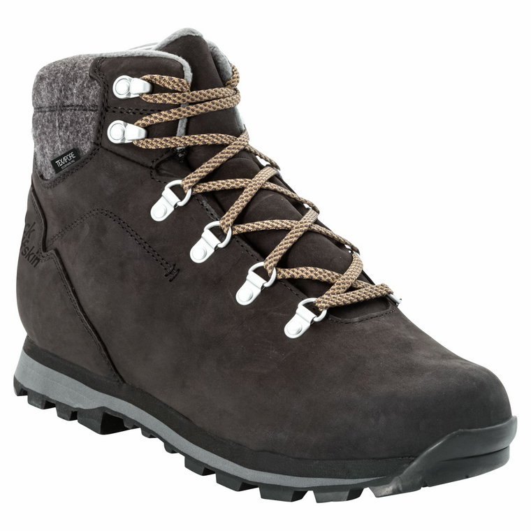 Męskie buty zimowe Jack Wolfskin THUNDER BAY TEXAPORE MID M phantom / grey - 42,5