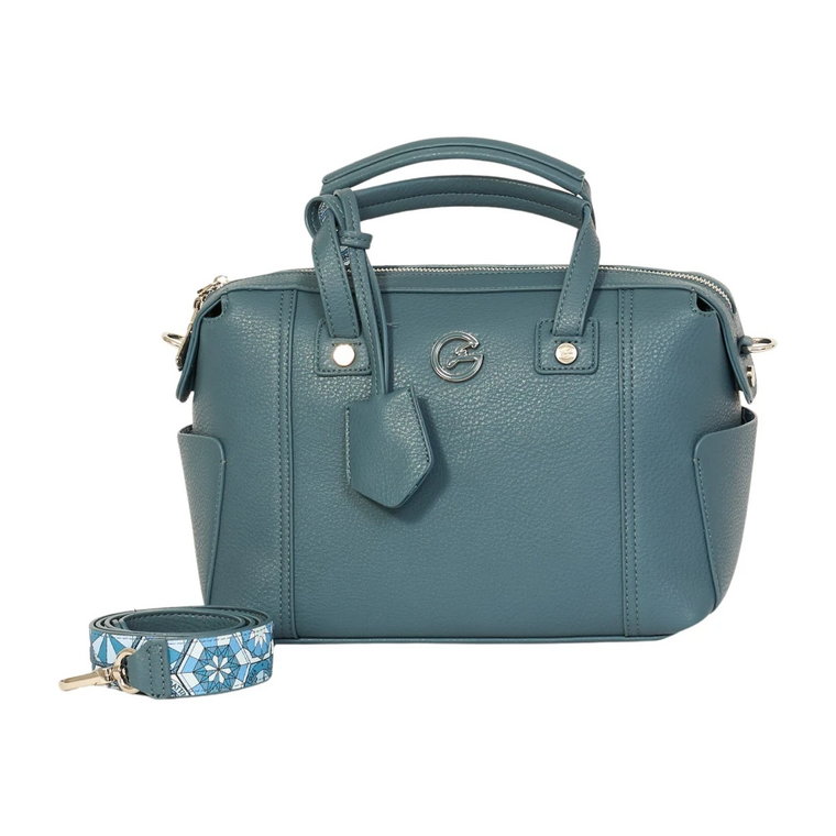 Ocean Blue Bowling Bag Gattinoni