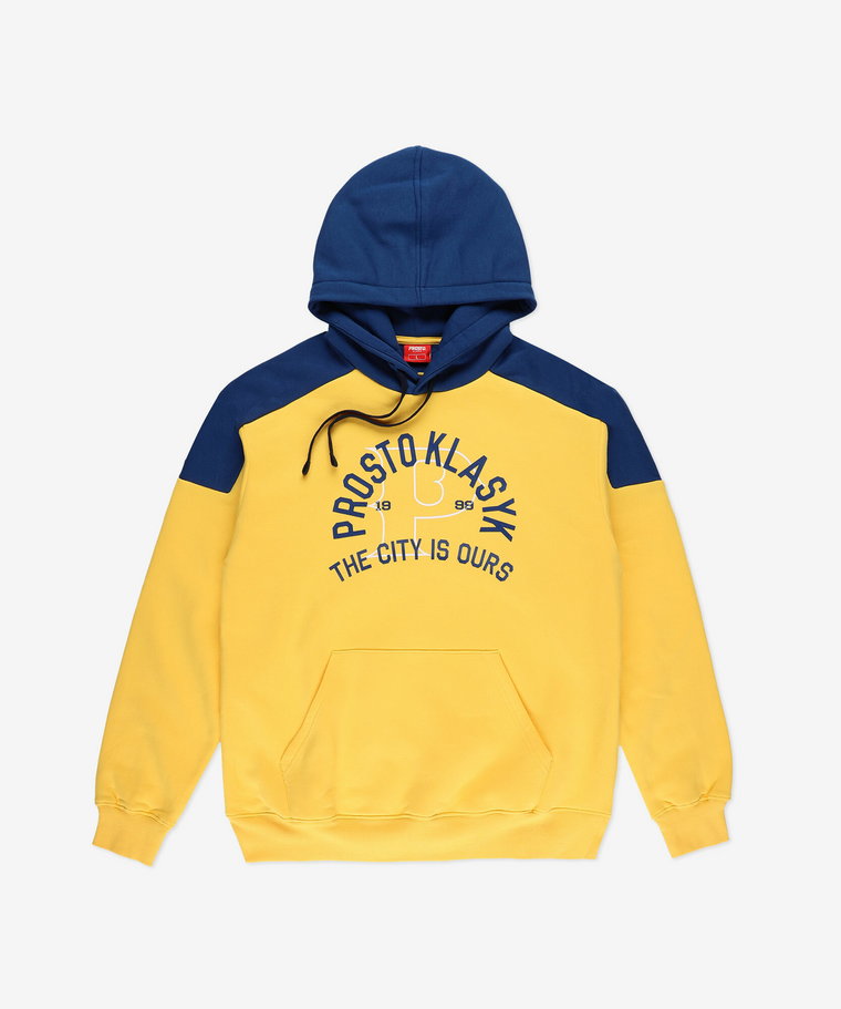 Hoodie Title Yellow